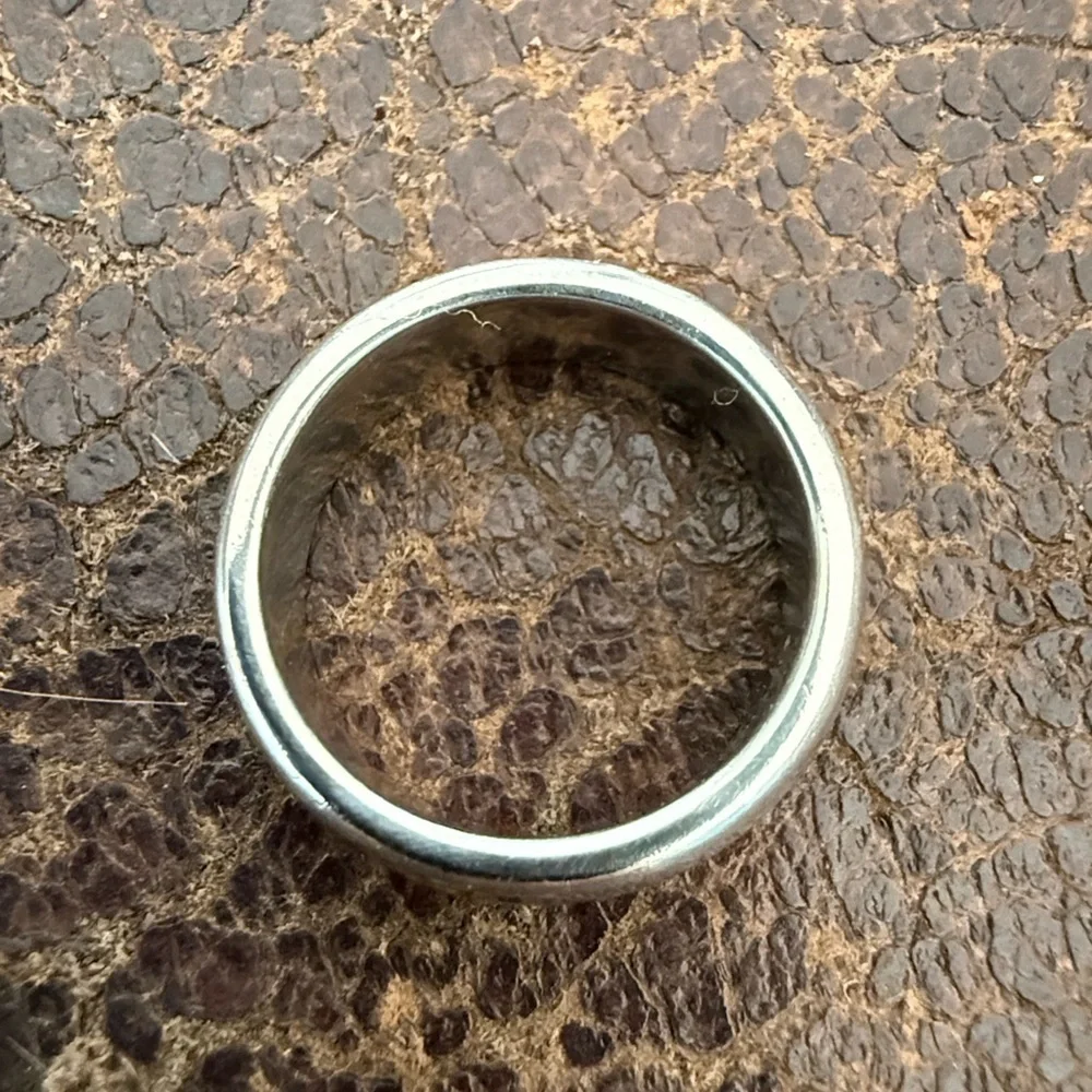 Tiffany & Co. Platinum Wedding Band 6.5mm Size 7 14g Original Box & Paperwork